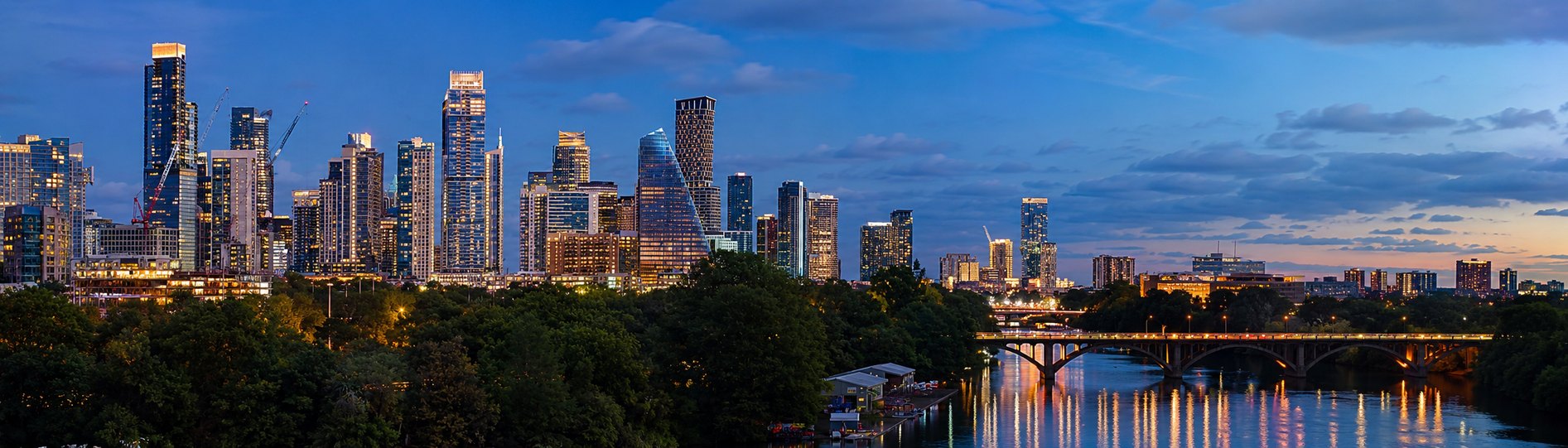 The Austin, Texas skyline