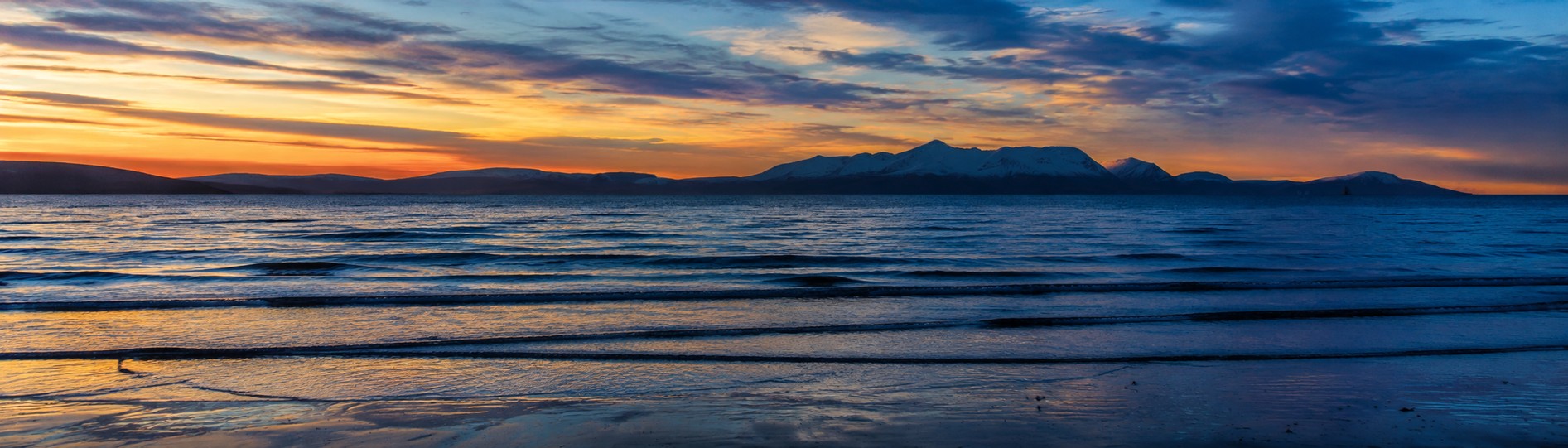 The Ayrshire coast
