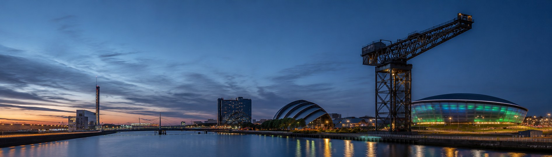 Glasgow on the River Clyde