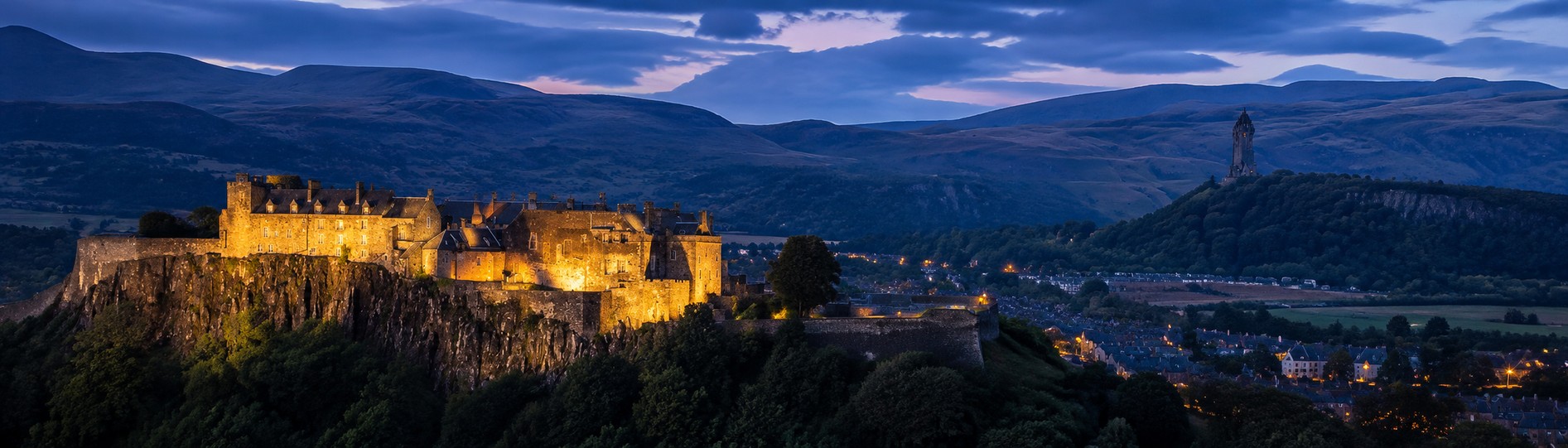 Stirling Castle and the Old Bridge